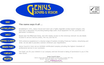 Genius Sound & Vision